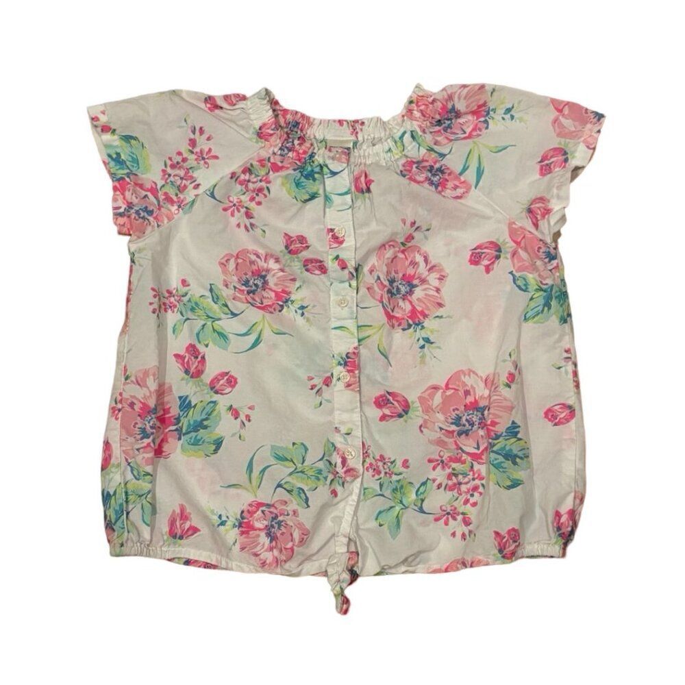 OshKosh Floral Short Sleeve Shirt